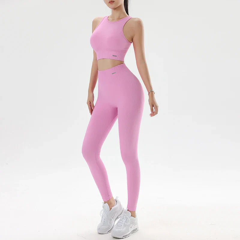 Conjunto Fitness Femenino - Rosa