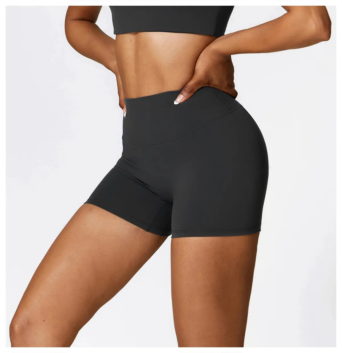 Short Treino Feminino - Negro