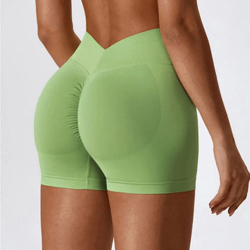 Short Fitness Sin Costuras - Verde