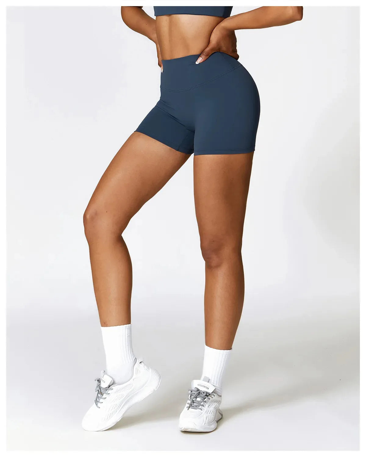 Short de Entrenamiento Femenino – Azul Marino